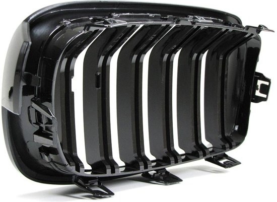 Sportniergrill zwart glanzend geschikt voor BMW 3ER F30 F31