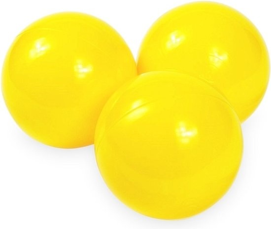 Ballenbak ballen geel (70mm) 1000 stuks