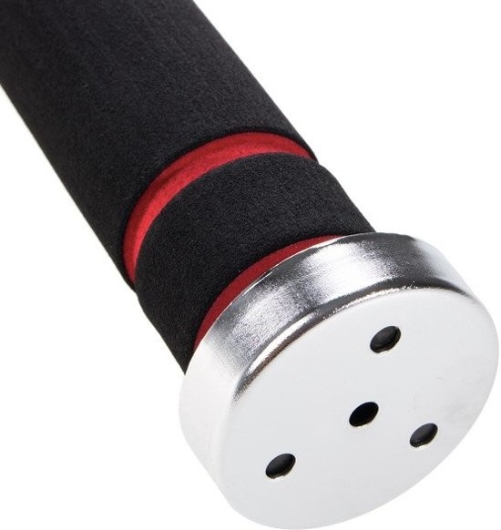 Optrekstang deurpost - verstelbaar - pull-up bar doorway - 83 tot 130 cm - tot 100 KG - met handvaten