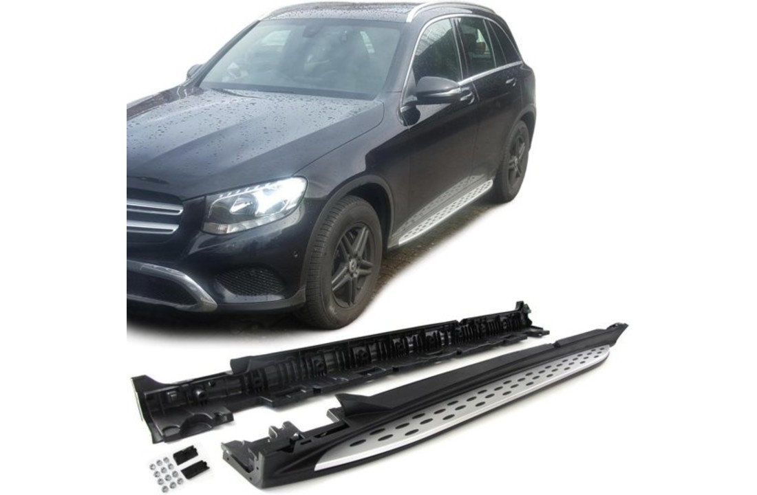 Treeplanken geschikt voor Mercedes GLC X253 vanaf 2015