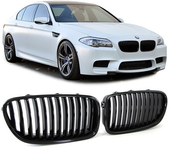 Sportniergrill zwart glanzend BMW 5 Serie F10 F11 Sedan Touring