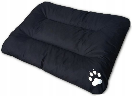 Luxe hondenkussen XXL - 115 x 80 cm - waterafstotend - zwart - hondekussen - hondenmat - hondemat - grote hond