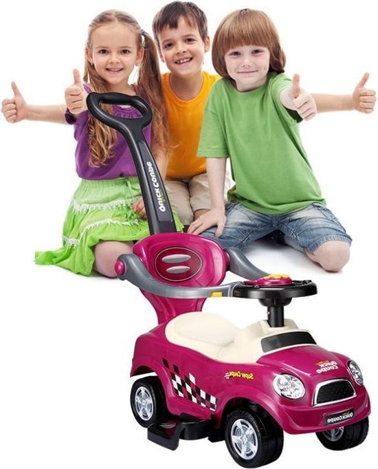 Multifunctionele loopauto - paars