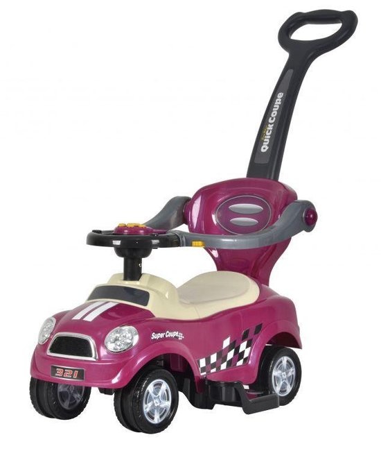 Multifunctionele loopauto - paars