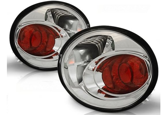 Achterlichten geschikt voor VW NEW BEETLE 10 98-05 05 CHROOM