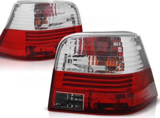 Achterlichten geschikt voor VW GOLF 4 09 97-09 03 ROOD HELDER