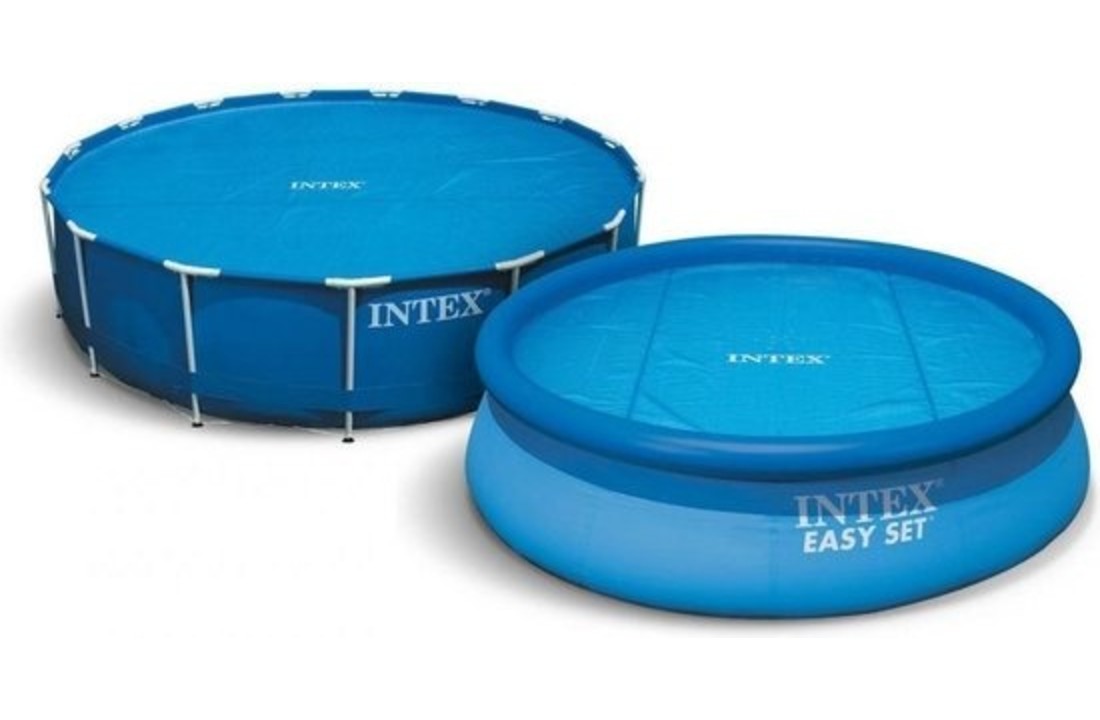 Afsluitdeksel - zwembad cover - 244 cm diameter - Intex zwembaden