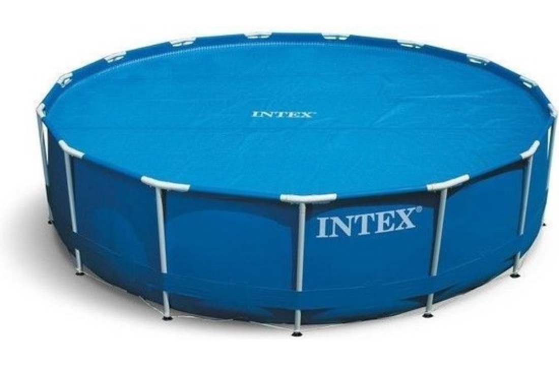 Afsluitdeksel - zwembad cover - 244 cm diameter - Intex zwembaden