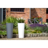 Lichtgevende bloempot - 80 x 40 cm - tapse cilinder vorm