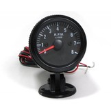 Toerenteller 52 mm Zwart