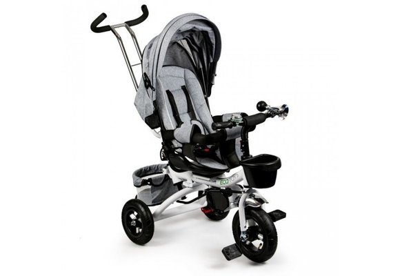 Kinder loopfiets - multifunctionele duw-driewieler - 360 ° draaibare zitting