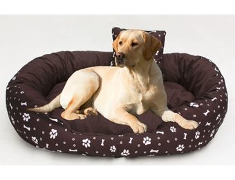 XXL Hondenbed van kunstleer - hondenkussen hondensofa kattenbed hondenkorf - waterdicht 110 X 80 cm