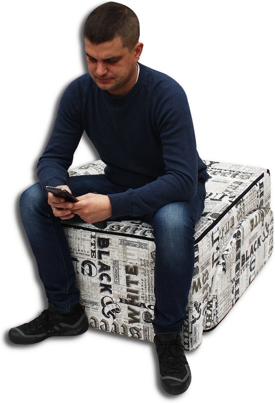 Opvouwbare relax sofa Gazelle