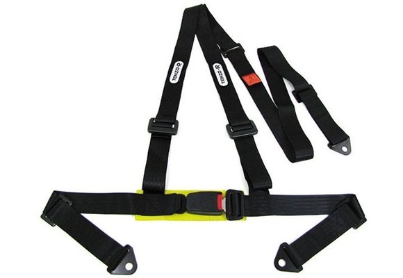 Sportgordel 3 punts zwart