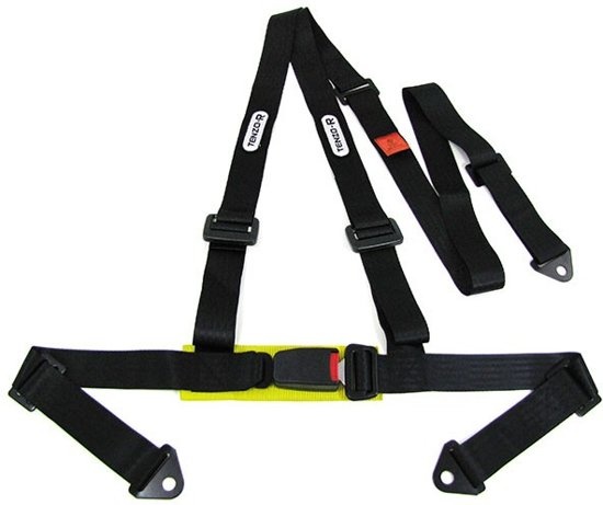 Sportgordel 3 punts zwart