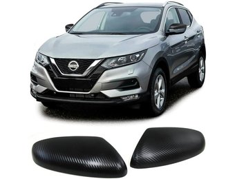 Spiegelkappen carbon Nissan Qashqai vanaf 2014