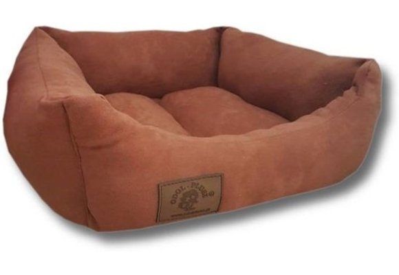Hondenmand - S - kleine hond - 50 x 40 cm - bruin - hondenbed