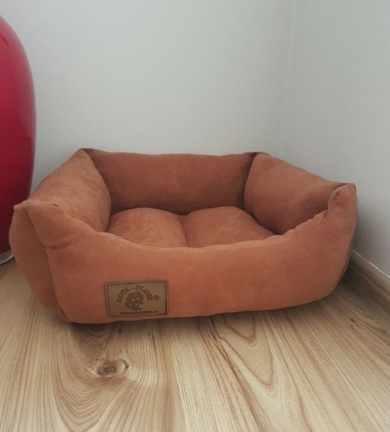 Hondenmand - S - kleine hond - 50 x 40 cm - bruin - hondenbed