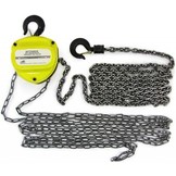 Kettingtakel katrol 4M tot 1T 1000kg geel