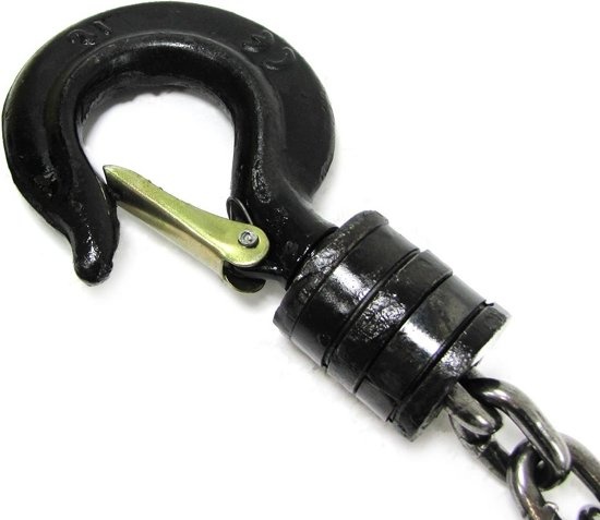 Kettingtakel katrol 4M tot 1T 1000kg geel