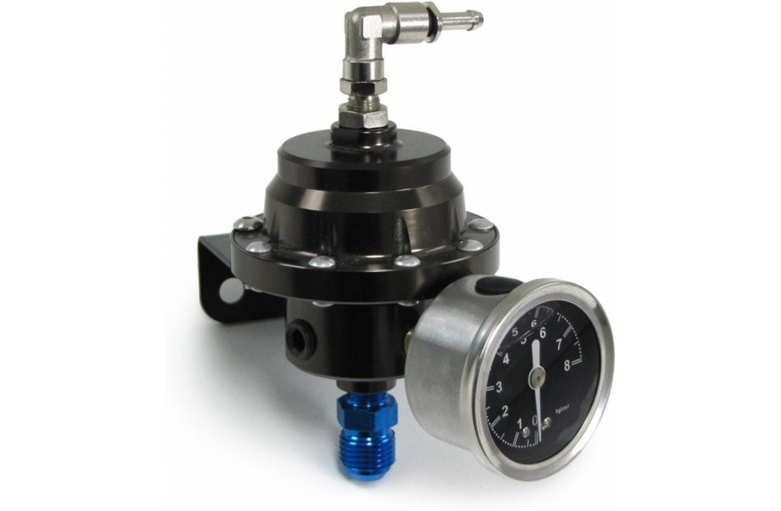 Brandstofdrukregelaar instelbaar 0-8 KG / CM2 met manometer