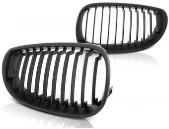 Grill BMW E60/E61 07 03-10 ZWART