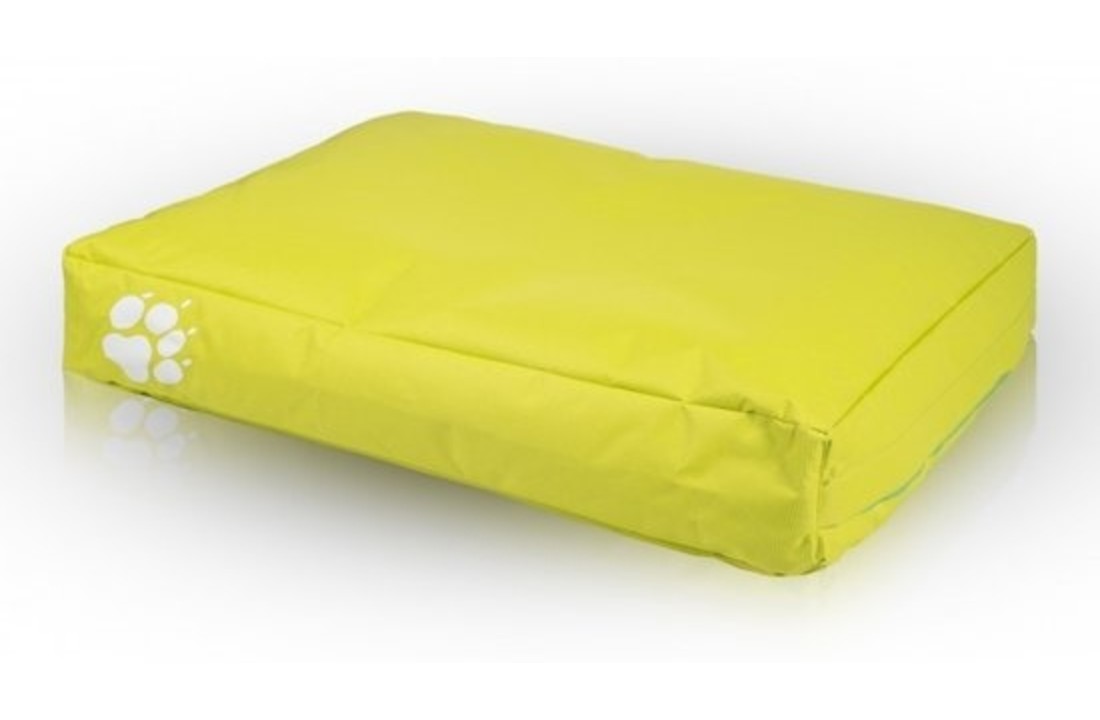 Hondenkussen - hondenbed - 80x60cm - geel