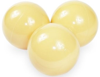 Ballenbak ballen beige (70mm) 300 stuks
