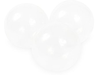 Ballenbak ballen transparant (70mm) 500 stuks