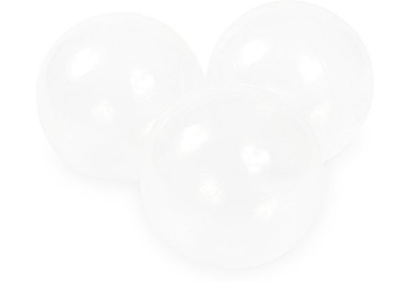 Ballenbak ballen transparant (70mm) 500 stuks