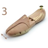 Schoenspanner Cederhout - maat 38 - 39 - links & rechts