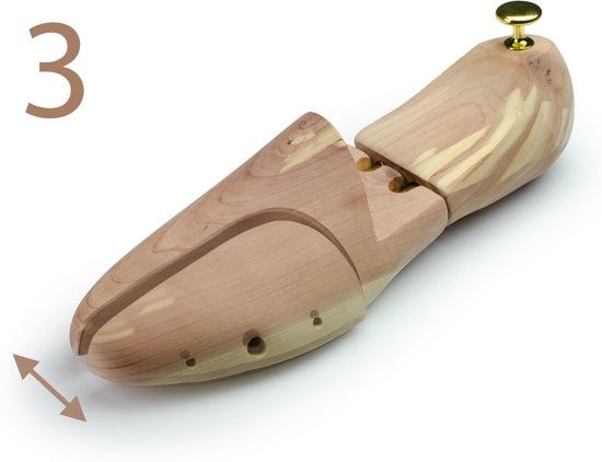 Schoenspanner Cederhout - maat 38 - 39 - links & rechts