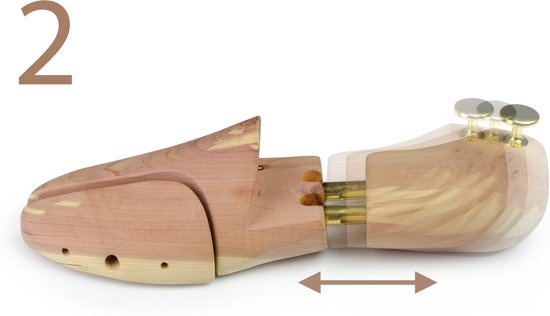 Schoenspanner Cederhout - maat 38 - 39 - links & rechts