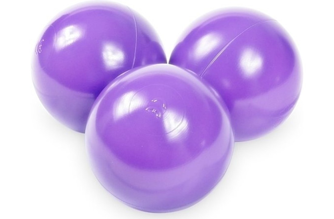 Ballenbak ballen paars (70mm) 100 stuks