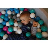 Ballenbak, stevige ballenbad van 90 bij 30 cm, incl 150 ballen