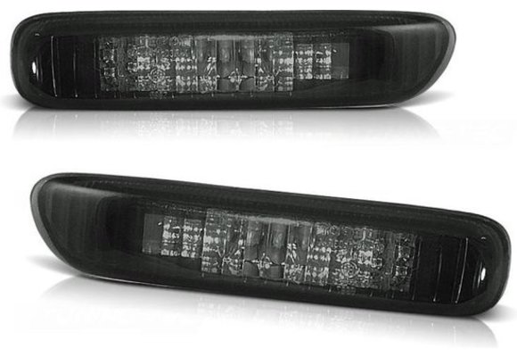 Zijkant knipperlichten geschikt voor BMW E46 ZWART