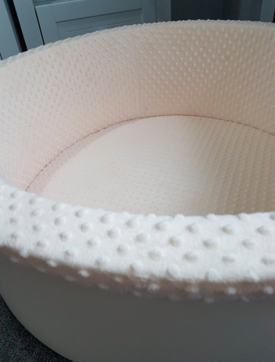 Ballenbak - stevig ballenbad - 90 cm - beige - zonder ballen