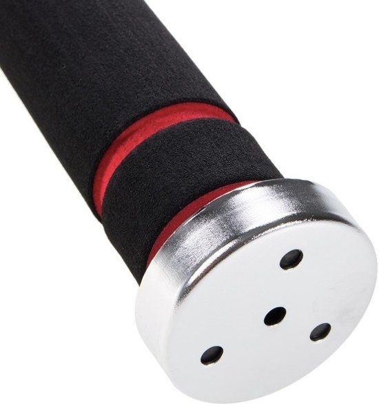 Optrekstang deurpost - verstelbaar - pull-up bar doorway - 62 tot 100 cm - tot 100 KG - met handvaten