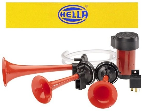 Claxon auto 12 Volt 118dB ECE 780-860Hz