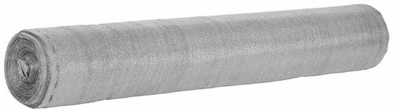 Zichtbreeknet - schaduwnet rol - 90 procent - 1.5 x 50 m - schermgaas zon - privacynet - grijs - incl. montageset - tuin