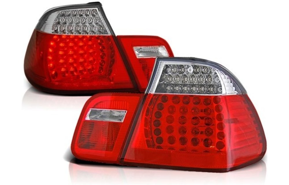 Achterlichten BMW E46 05 98-08 01 ROOD HELDER LED