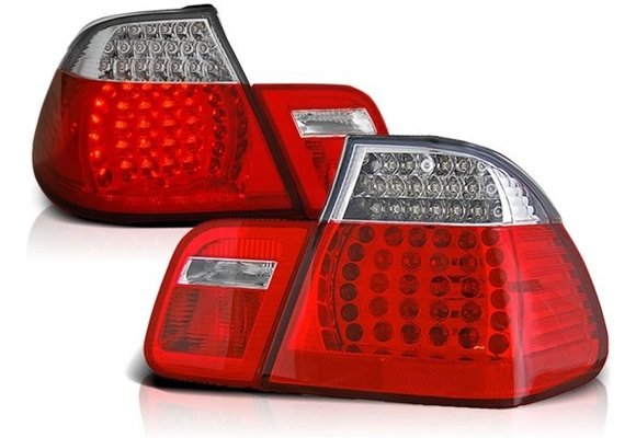 Achterlichten BMW E46 05 98-08 01 ROOD HELDER LED