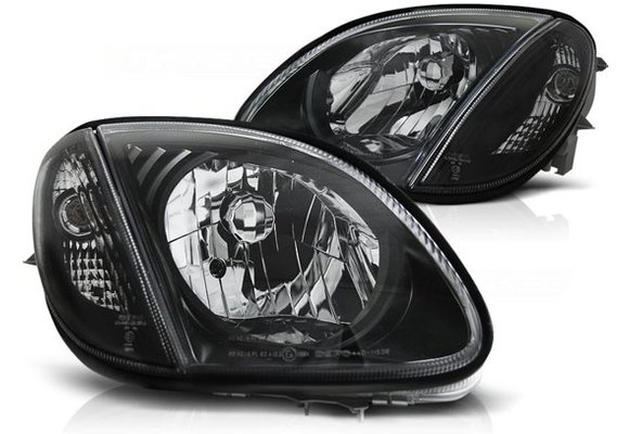 Koplampen MERCEDES R170 SLK 04 96-04 ZWART