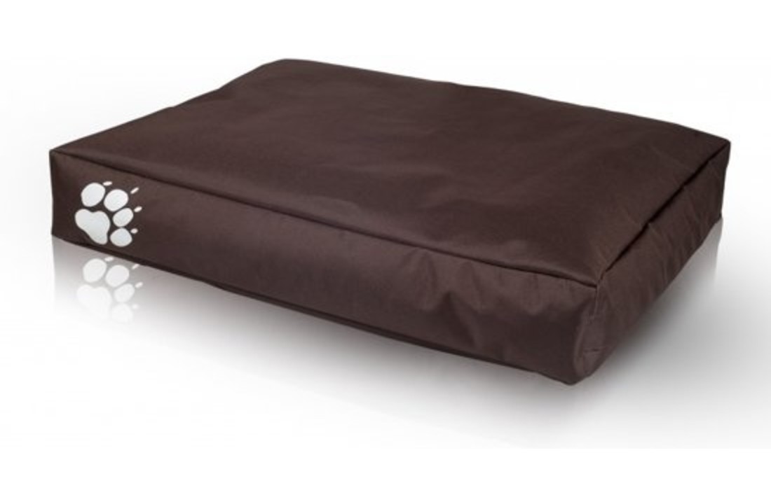 Hondenkussen - hondenbed - 80x60cm - donkerbruin