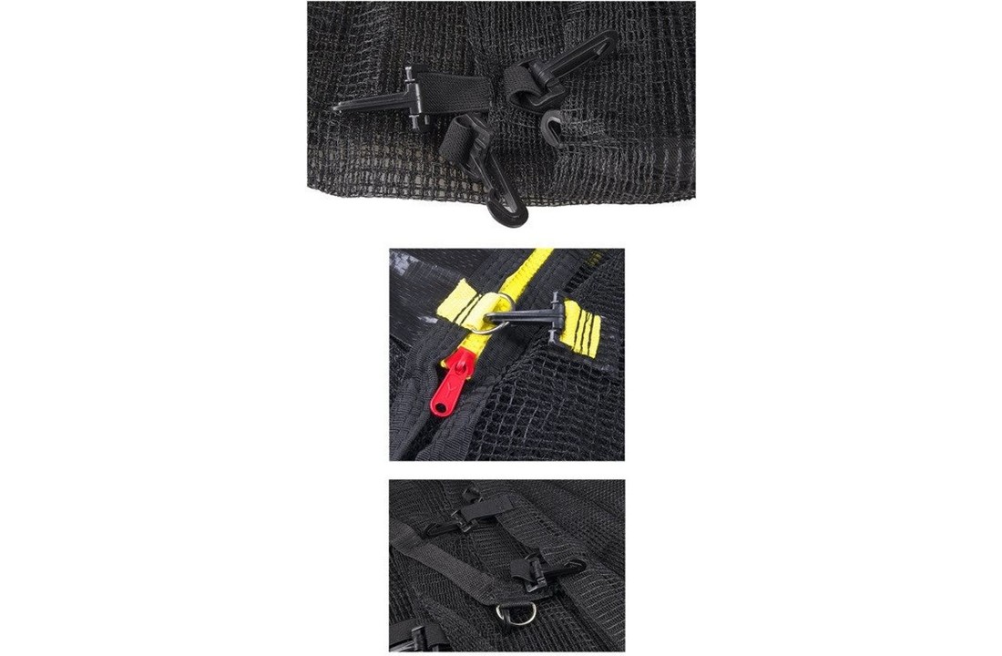 Trampoline net 244 cm buitenzijde - geschikt voor 6 palen