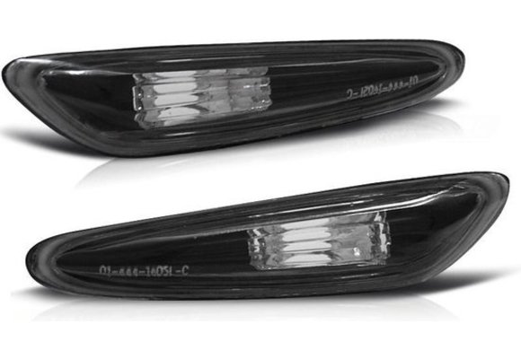 Zijkant knipperlichten BMW E60 / E61 / E46 / X3 ZWART
