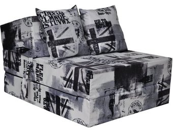 Luxe logeermatras - UK - camping matras - reismatras - opvouwbaar matras - 200 x 70 x 15 - met kussens