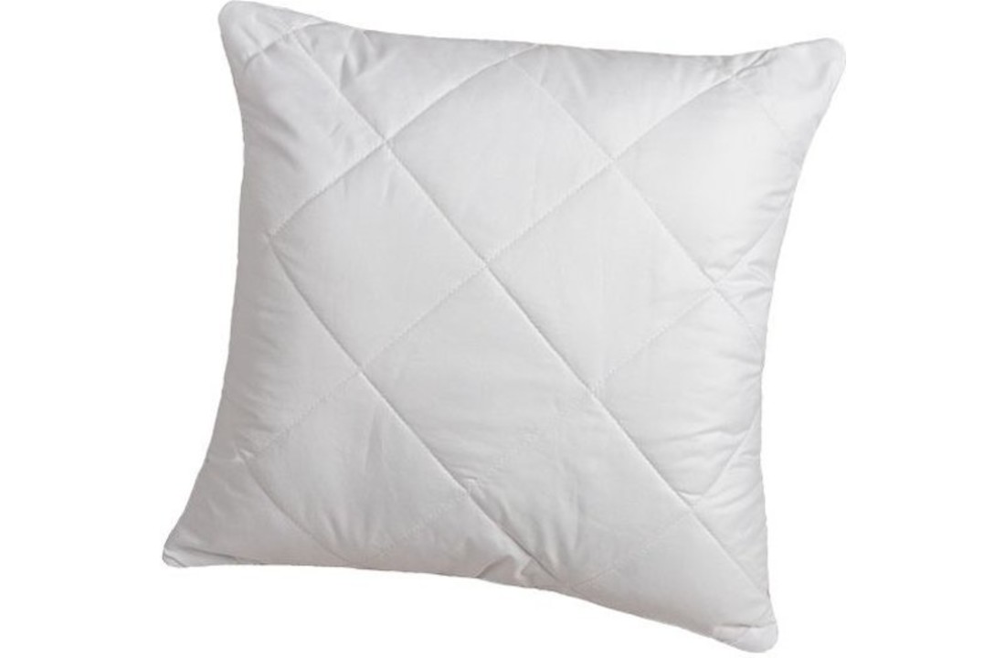 Hoofdkussen slaapkamer 66x66 anti-allergie - microvezel - gewatteerd