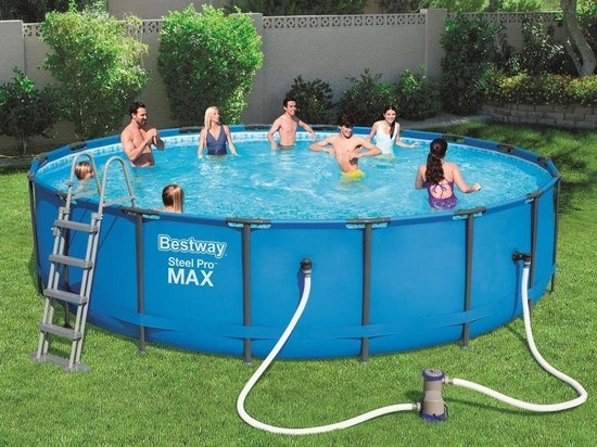 Bestway Steel Pro Max XL - 549x122 cm - inclusief heel veel accessoires