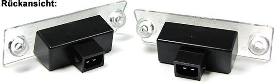 LED kentekenverlichting 6000K wit geschikt voor Audi A4 8D2 B5 sedan 94-00